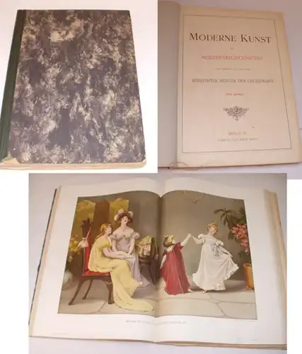 Moderne Kunst in Meister Holzschnitten, Verlag von Rich. Bong um 1940 (15676)