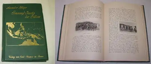 Iles Emeraudes des régions du sud de la mer, édition E.Straus vers1900