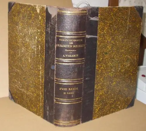 Handwörterbuch der gesamten Medizin von 1891