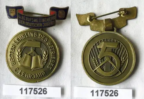 DDR Medaille des 5.Berufswettbewerbs Bester Lehrling 2.Lehrjahr (117526)