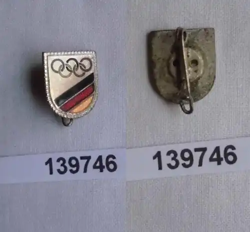 DDR Abzeichen Teilnehmerabzeichen der Olympiamannschaft 1956 (139746)