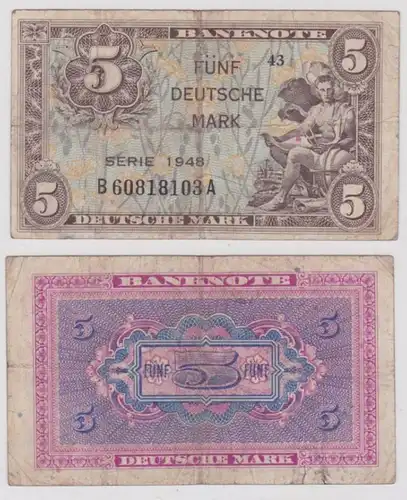 5 Mark Billet Banque des Länder allemands Ros.236 a (138896)
