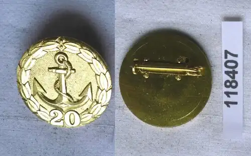 insigne DDR pour les services fidèles dans la navigation intérieure pendant 20 ans (118407)