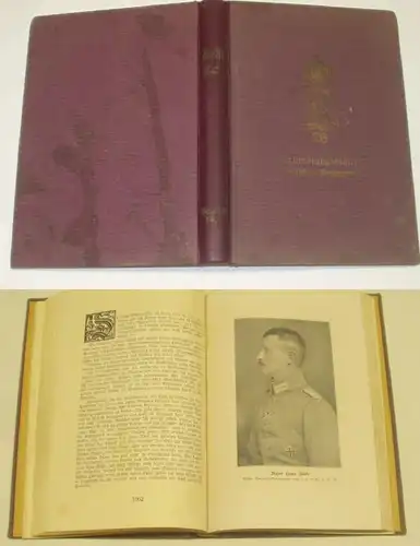 Des fiches commémoratives du régiment allemand Infanterie Régiment Prince Leopold vers 1920