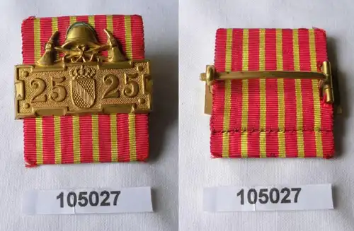 Baden Ehrenzeichen für 25 Jahre in der freiwilligen Feuerwehr (105027)