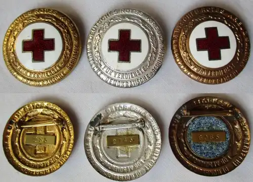République démocratique du Congo Croix-Rouge allemande Signe d'honneur en bronze à or (111415)