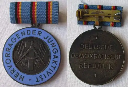DDR Orden Hervorragender Jungaktivist 1964-75 Bartel 77 b (145927)