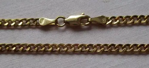 elegante hochwertige Kette aus 750er Gold Gliederkette Halskette (107279)