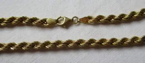 joli collier femme pivotée 333 longueur or 49 cm (111833)