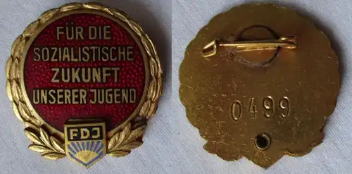 DDR Ehrennadel der FDJ für die sozialistische Zukunft unserer Jugend (117937)