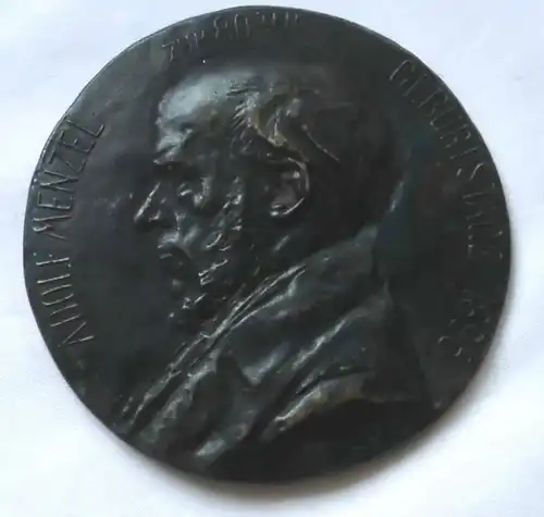 Médaille de bronze Adolf Menzel pour le 80e jour de la formation 1895 (144331)