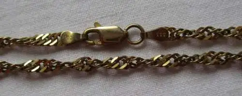 charmante 333er Gold Damenkette mit eingedrehten Gliedern (152987)