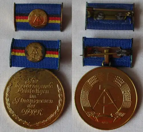 DDR Medaille für hervorragende Leistungen im Finanzwesen Bartel 291 c (153803)