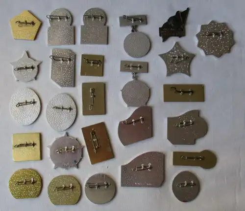 26 rares insignes de RDA luttes mars Leuna Kröllwitz 1966-1989 (103611)