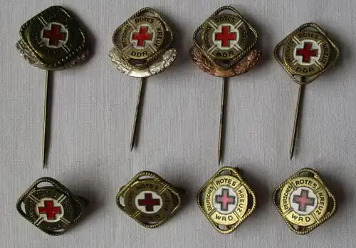 8x DDR badge d'honneur du service de sauvetage de l'eau de la RDC (147728)