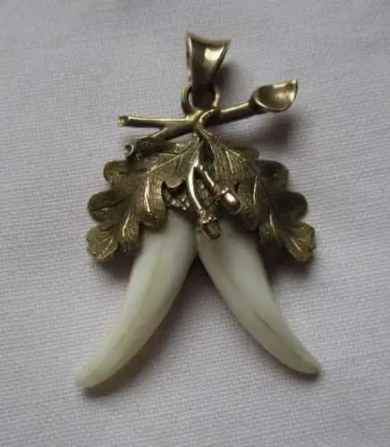 pendentif de haute qualité Grandel en 333 dents de cerf d'or bijoux de costumes (111319)