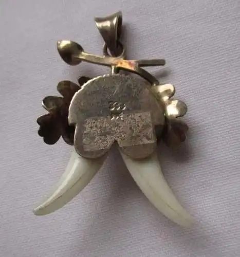 pendentif de haute qualité Grandel en 333 dents de cerf d'or bijoux de costumes (111319)