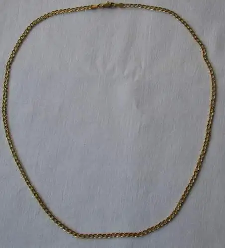 elegant schlichte Kette aus 333er Gold Gliederkette Länge 51 cm (103371)