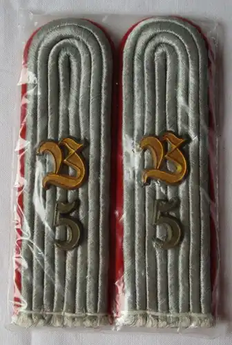 Rares paires d'épaules lieutenant Abbé d ' observation 5 - 2e guerre mondiale (124004)