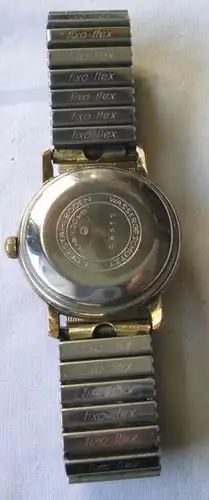 bracelet en verre rare montre pour hommes automatique avec bracelets en métal (115082)