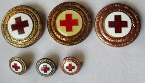 République démocratique du Congo Croix-Rouge allemande Signe d'honneur en bronze à l'or (118721)
