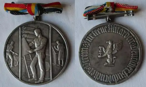 Deutscher Buchdruckerverein, Silberne Medaille für Treue Mitarbeit (110759)