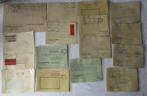 Sammlung von 27 DDR Briefen ZKD Zentraler Kurierdienst (124062)