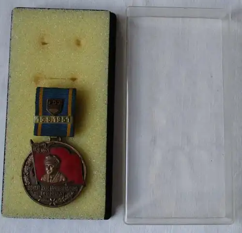 DDR FDJ Ernst-Thalmann-Medaille "Préparé pour la défense de la patrie" (112831)