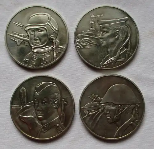 RDA Médaille 4x 20 ans Armée nationale populaire NVA 1956 - 1976 (141013)