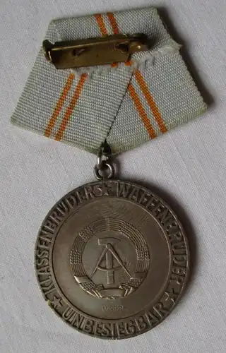 DDR Medaille der Waffenbrüderschaft in Silber MUSTER Bartel 209 (117573)