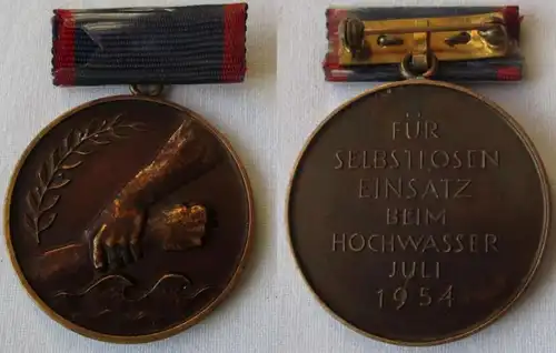 DDR Medaille für die Bekämpfung der Hochwasserkatastrophe im Juli 1954 (103661)