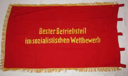 DDR rare drapeau VEB matières premières animales Dresde (106651)