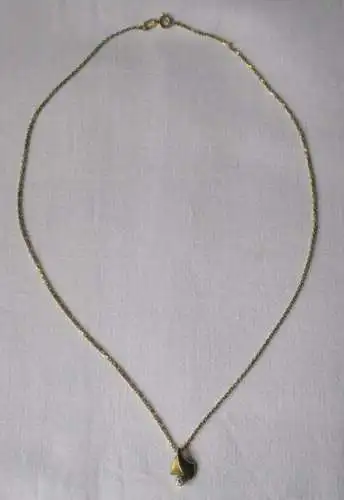 élégant collier femme or 585 m. 333 pendentif or bijoux (155705)