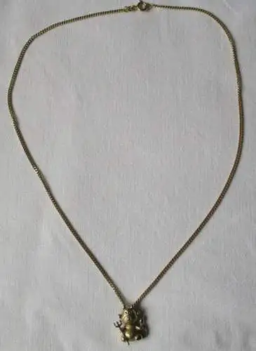 charmante 333er Gold Halskette mit humorvollem Teufelsanhänger (153175)