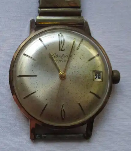 GUB Glashütte Armbanduhr 17 Rubis Kaliber 69.1 Handaufzug (140751)