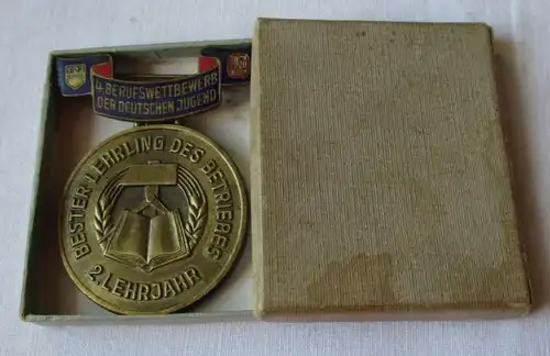 DDR Medaille 4.Berufswettbewerb FDJ Bester Lehrling 2. Lehrjahr (104557)