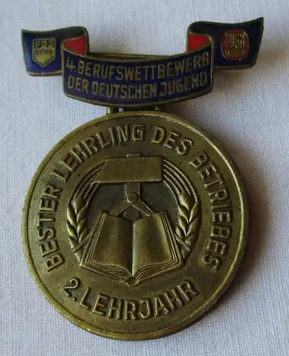 DDR Medaille 4.Berufswettbewerb FDJ Bester Lehrling 2. Lehrjahr (104557)