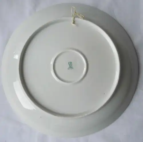 Rare porcelaine Teller fête d'origine Borna 1938 compétitions sportives le vainqueur (112409)