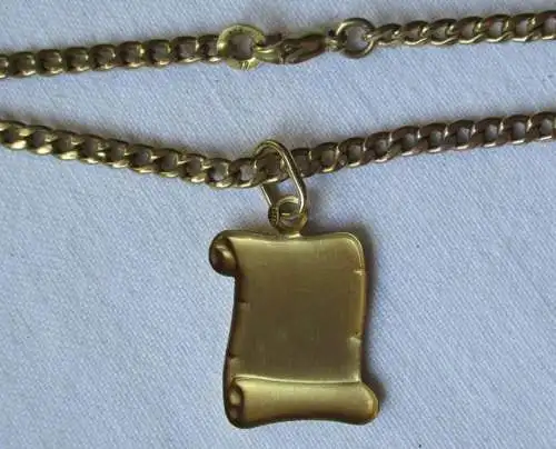chaîne élégante pour femme en or 333 avec pendentif signe zodiaque (103315)