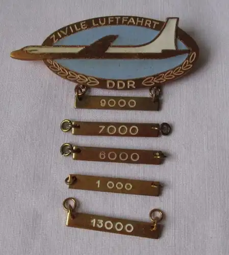 DDR Leistungsabzeichen Flugstunden im Agrar- und Bildflug Luftfahrt (101665)