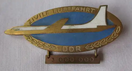 DDR insignes d'appel pour 3.000.000 km d aviation civile (106721)