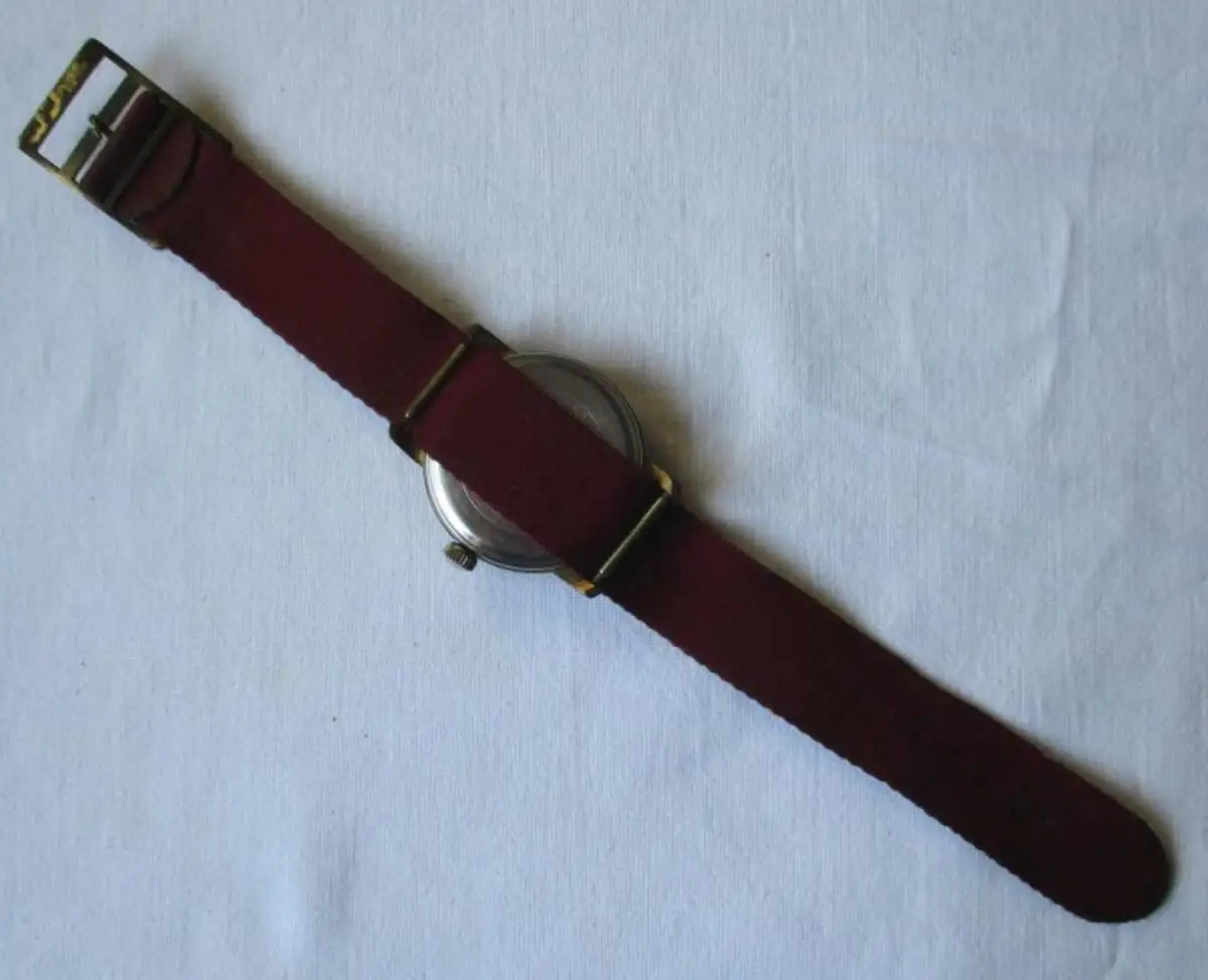 Original GUB GLASHÜTTE Herrenuhr 17 Rubis Stossgesichert (108208) 2
