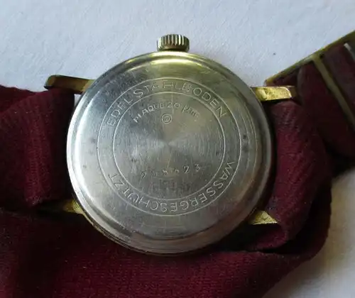Original GUB GLASHÜTTE Horloge pour hommes 17 Rubis StossStockss garanti (108208)