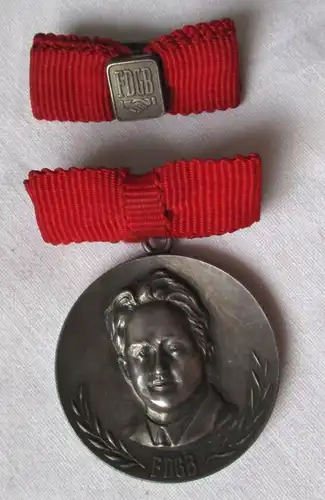 DDR Orden Fritz Heckert Medaille 900 Punze Bartel 4a (135444)
