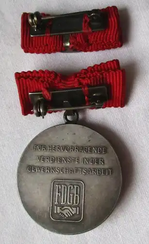 DDR Orden Fritz Heckert Médaille 900 Punze Bartel 4a (135444)