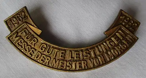 Plateau DDR Pour de bonnes performances Messe des Maîtres de Morgen Gold 1962 (125450)