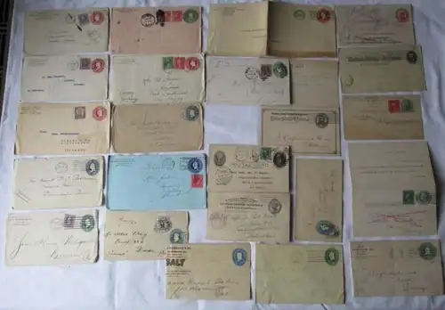 Collection de 108 x lettres et cartes postales USA souvent avant 1900 (102875)