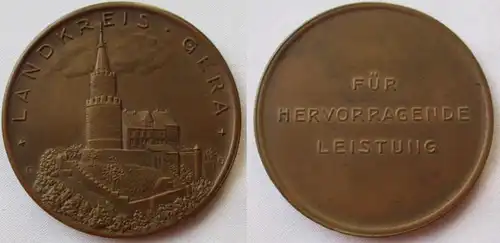 Bronze Medaille Landkreis Gera für hervorragende Leistungen im Etui (110198)