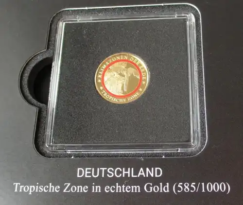 EUROPE - LE RING LEUCHTENDE - Dossier composite avec impression d'or, PP - polymère (131748)