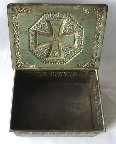 Unicat Reservistika Souvenir Boîte de Croix de Fer 1ère Guerre mondiale (118524)